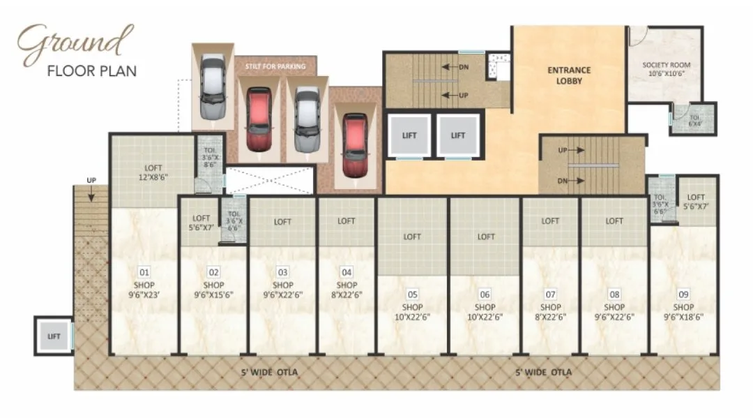 Floor Plan - Ground Floor